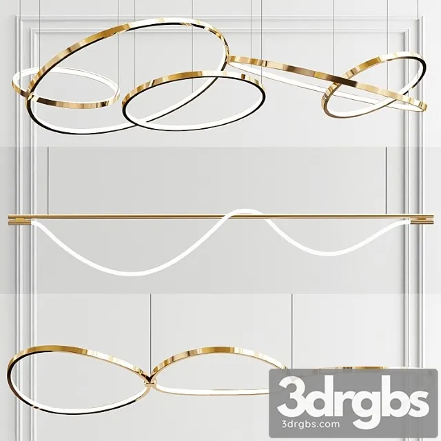 Lohja surrey infinity chandelier - 3 type