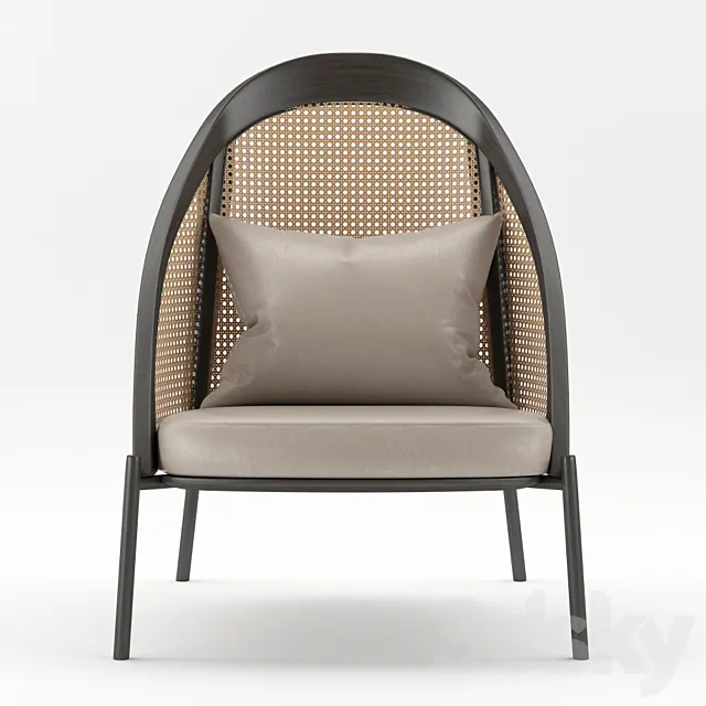 loie armchair by Chiara Andreatti 3DModel