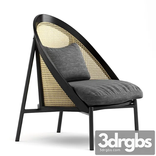 Loïe gebrüder thonet vienna lounge chair 3D Model Free