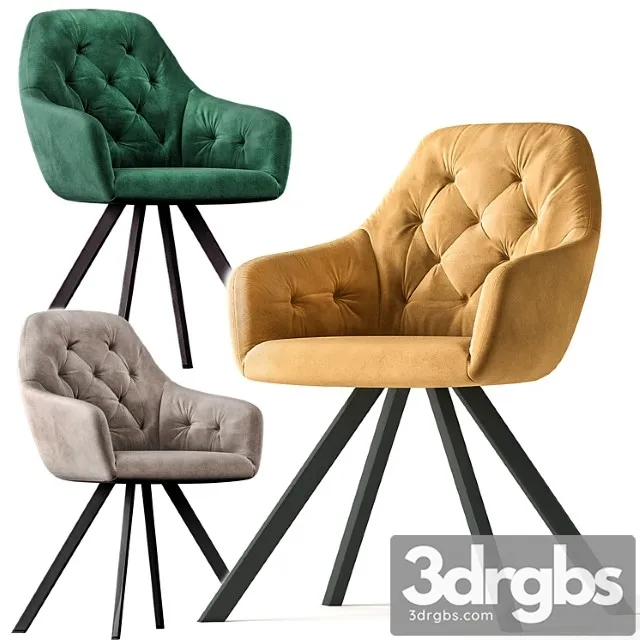 Lola dining chair 3D Model Free