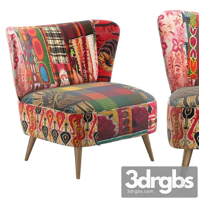 Lolita Chair 1 3D Model Free