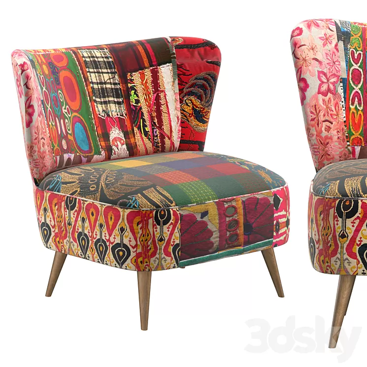 Lolita chair 3D Model Free