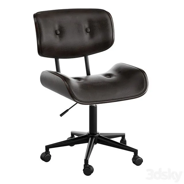 Lombardi Adjustable Desk Chair 3D Model