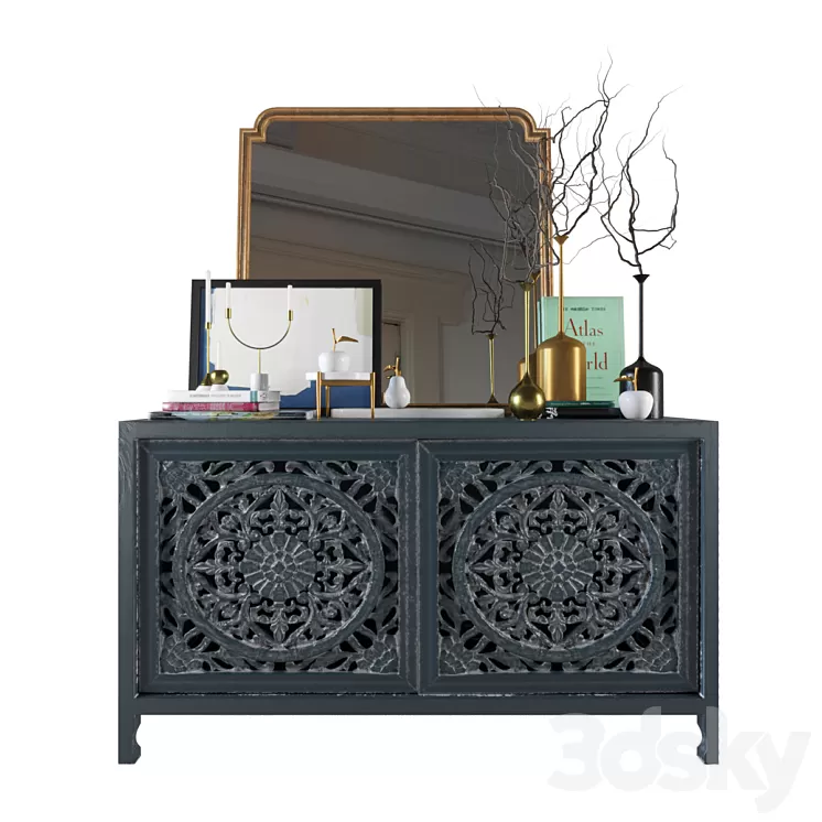 Lombok Buffet 3D Model