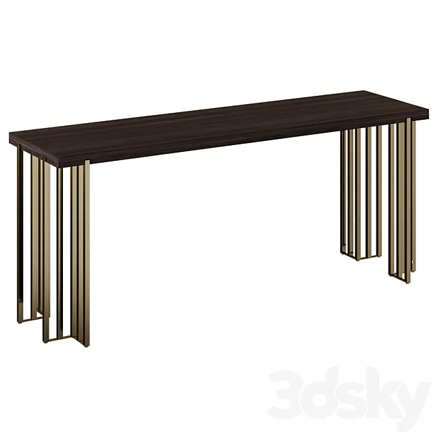 Long table "Beijing" 3D Model