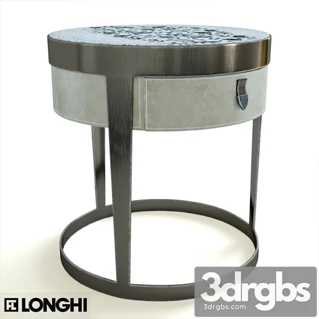 Longhi-amadeus-bed side table 2 3D Model Free