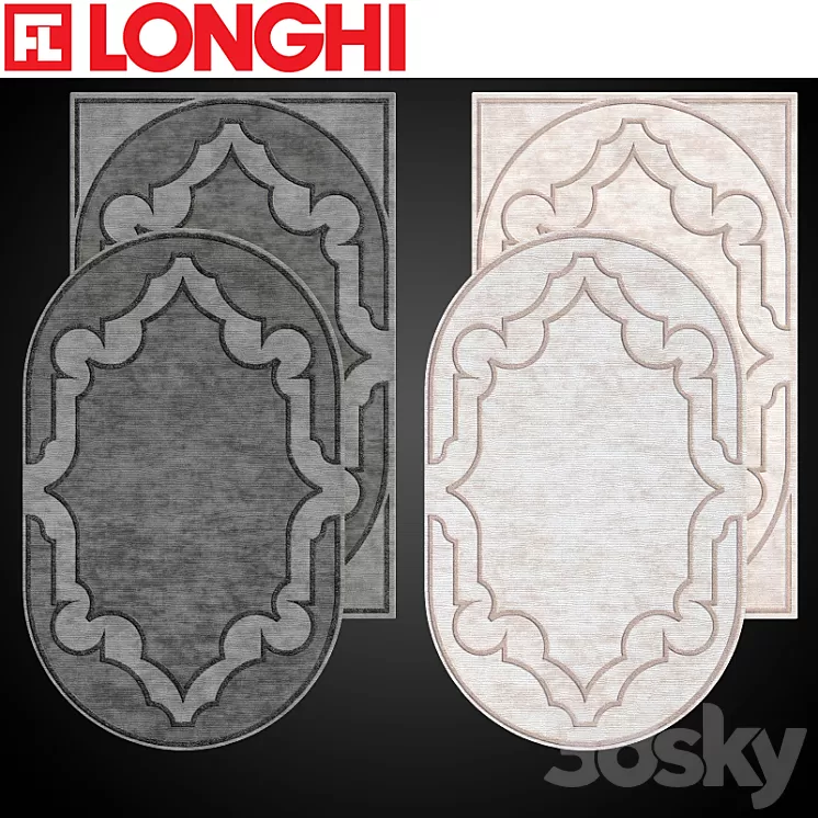 Longhi carpet - Loveluxe - Percy 3D Model
