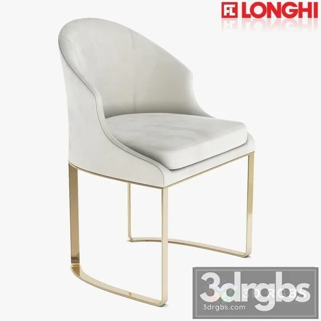 Longhi Daphene Side Chair 3D Model Free