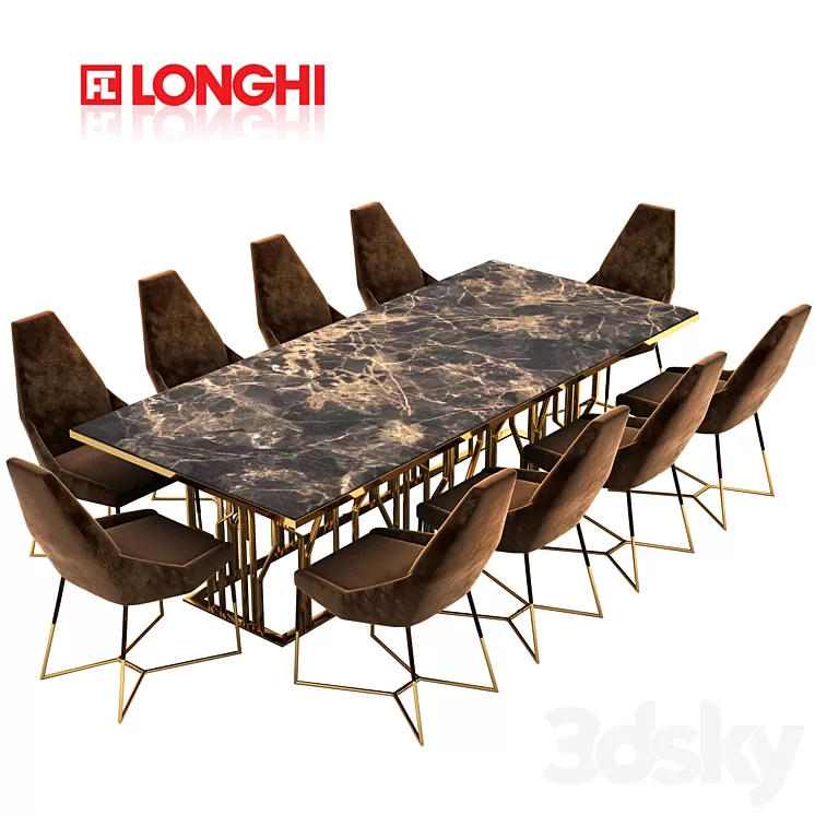 Longhi Dining 3D Model