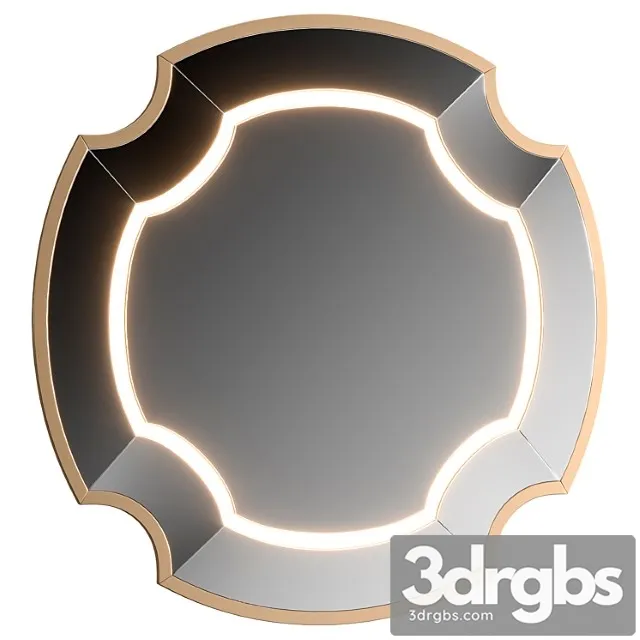 Longhi graydon light mirror 3D Model Free