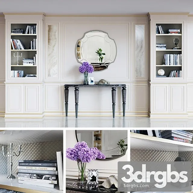 Longhi heritage boiseri 2 3D Model Free