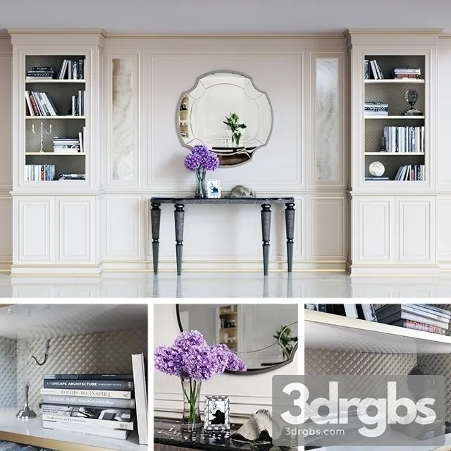 Longhi Heritage Boiseri 3D Model Free