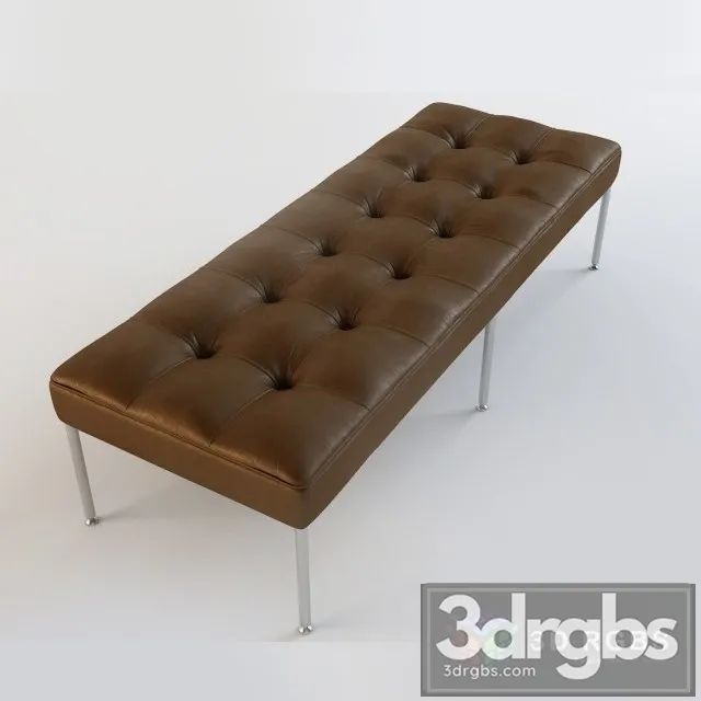 Longhi Kiria Bench 3D Model Free