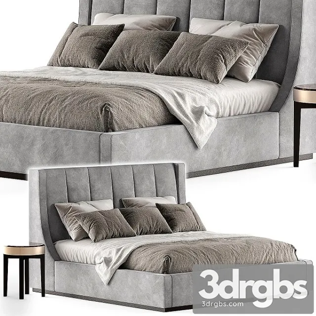Longhi Kubrick Bed 2 3D Model Free