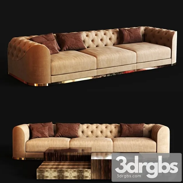 Longhi loveluxe milton 2 3D Model Free