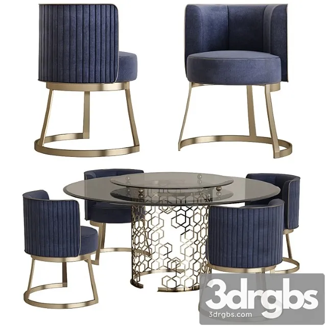 Longhi Manfred Table Round Crystal Table 3 Free Download