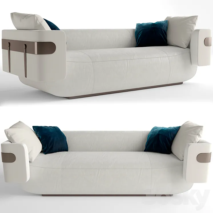 Longhi mi sofa 3D Model Free
