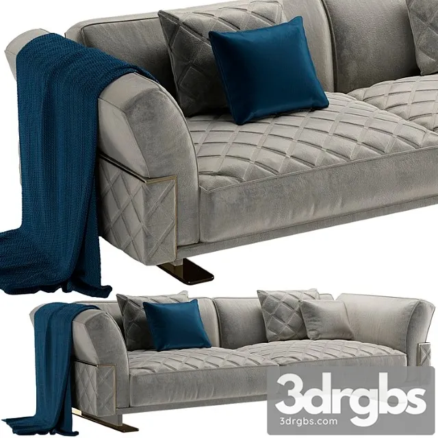 Longhi Ritual Sofa 3D Model Free