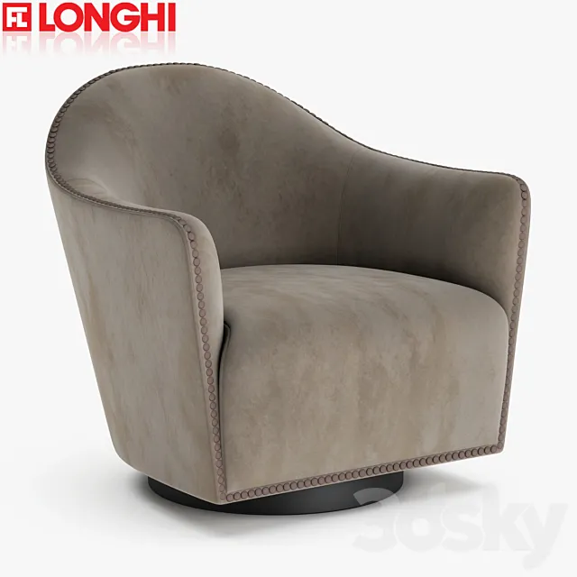 Longhi - Vivienne Armchair 3D Model