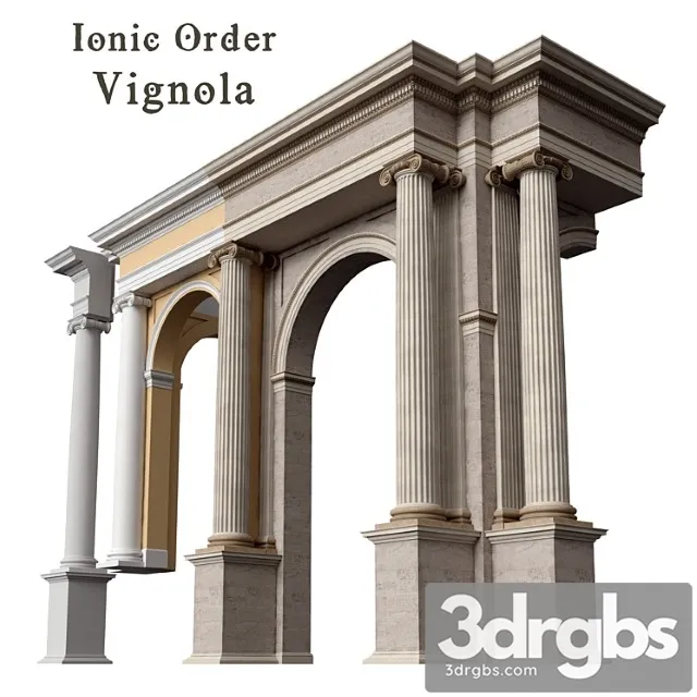 Lonic Order Vignola Column Free Download
