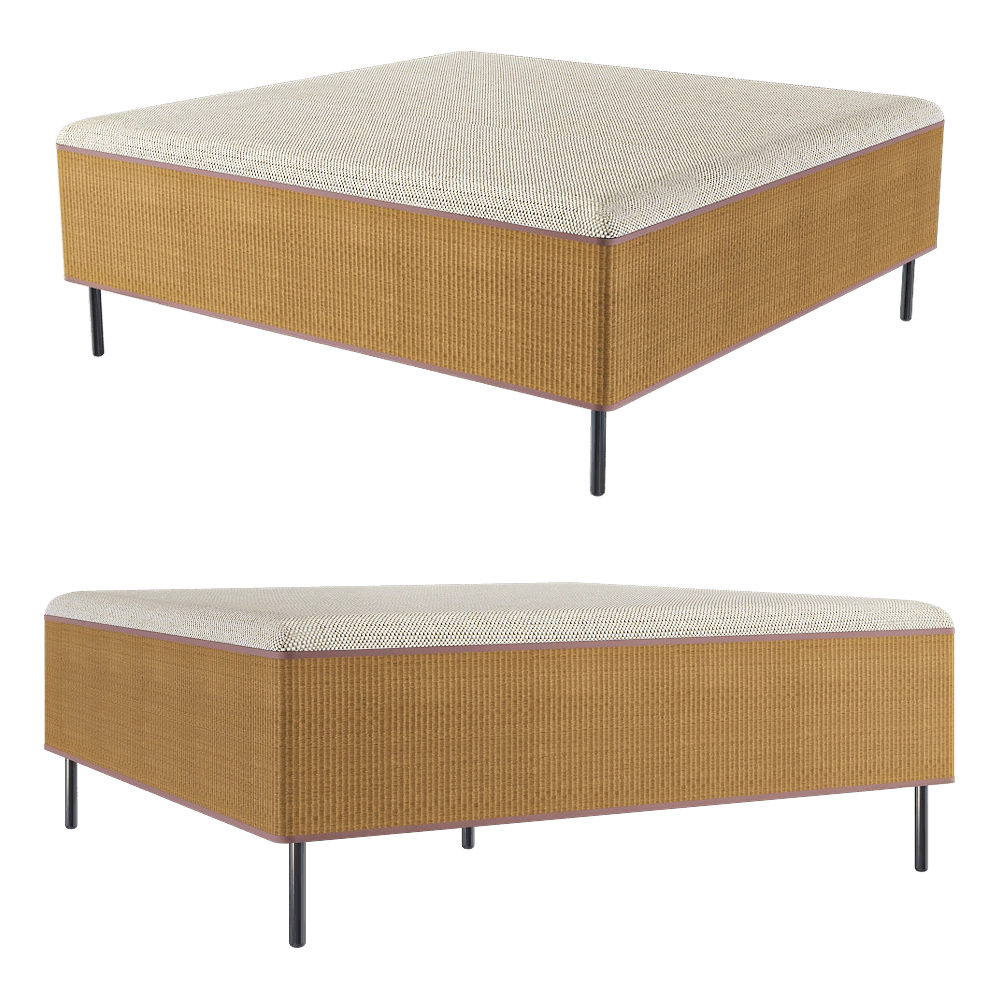 Look into Nature - Bench Keshiki 1200 3D Model