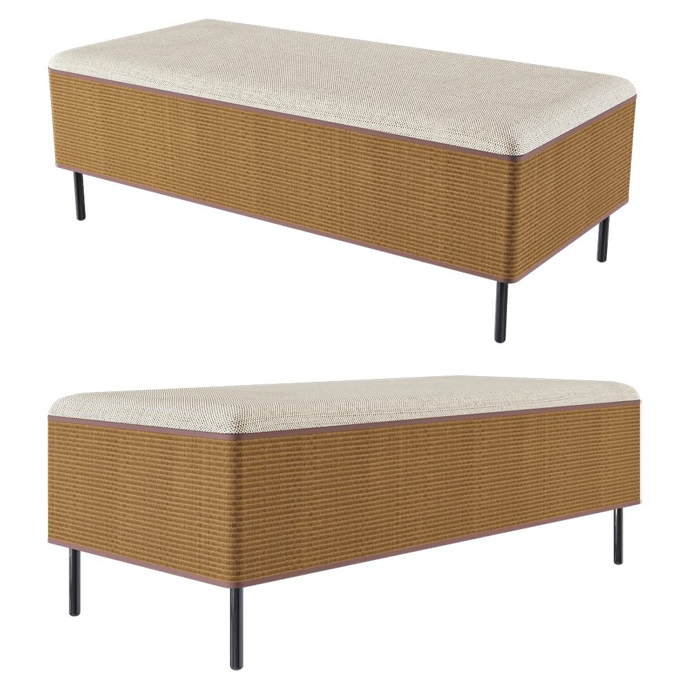 Look into Nature - Bench Keshiki 1300 3D Model