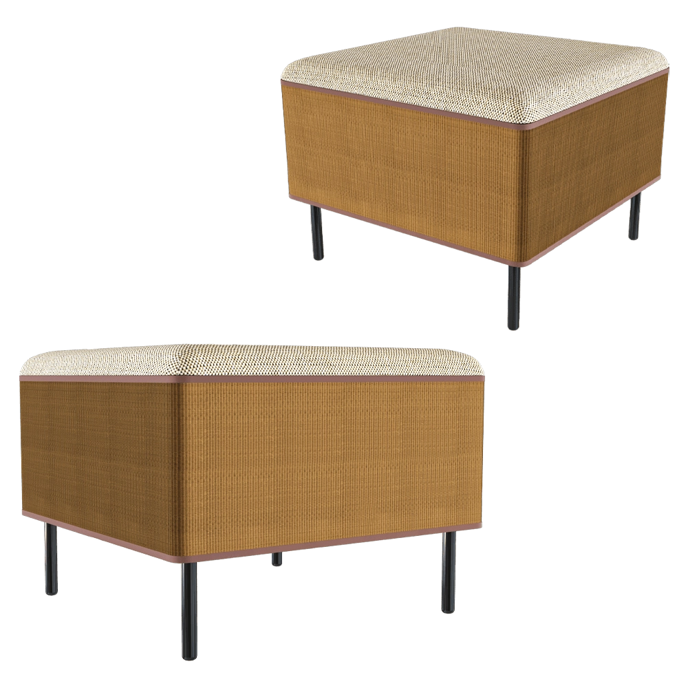 Look into Nature - Bench Keshiki 600 3D Model