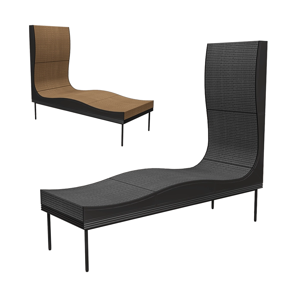 Look into Nature - Bench Rakusui 3D Model