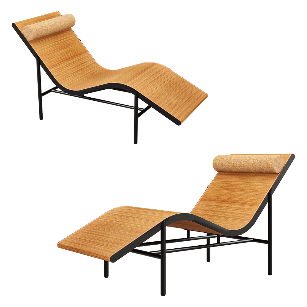 Look into Nature - Chaise longue Sakyu steel 3D Model
