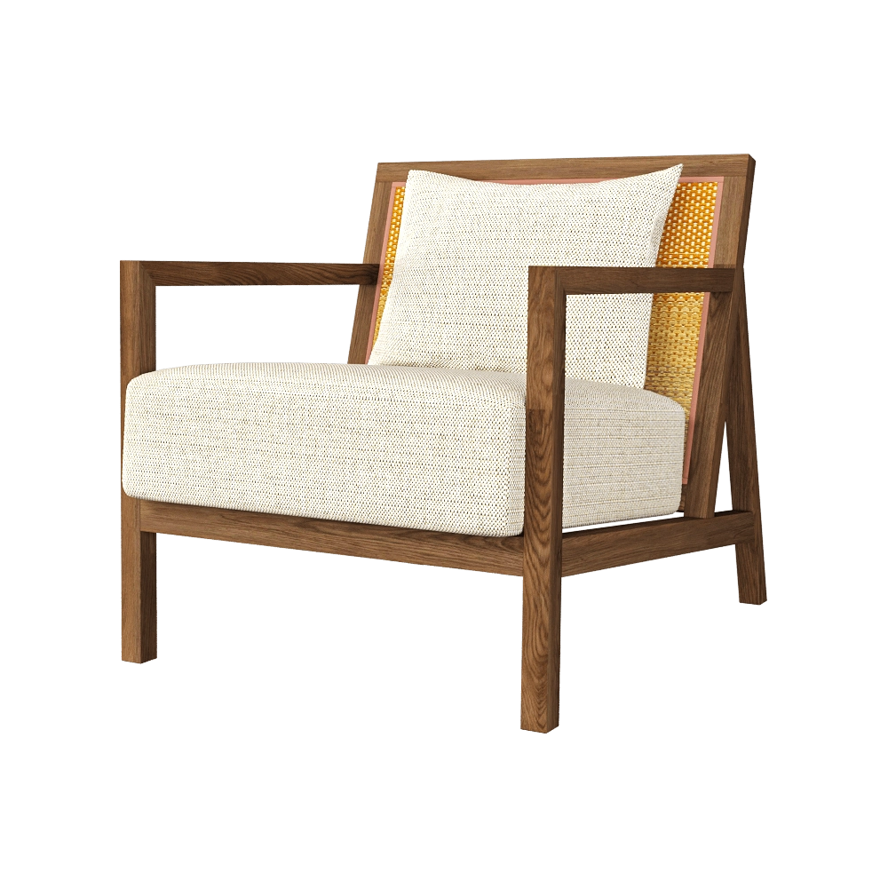 Look into Nature - Lounge chair Saiun 3D Model