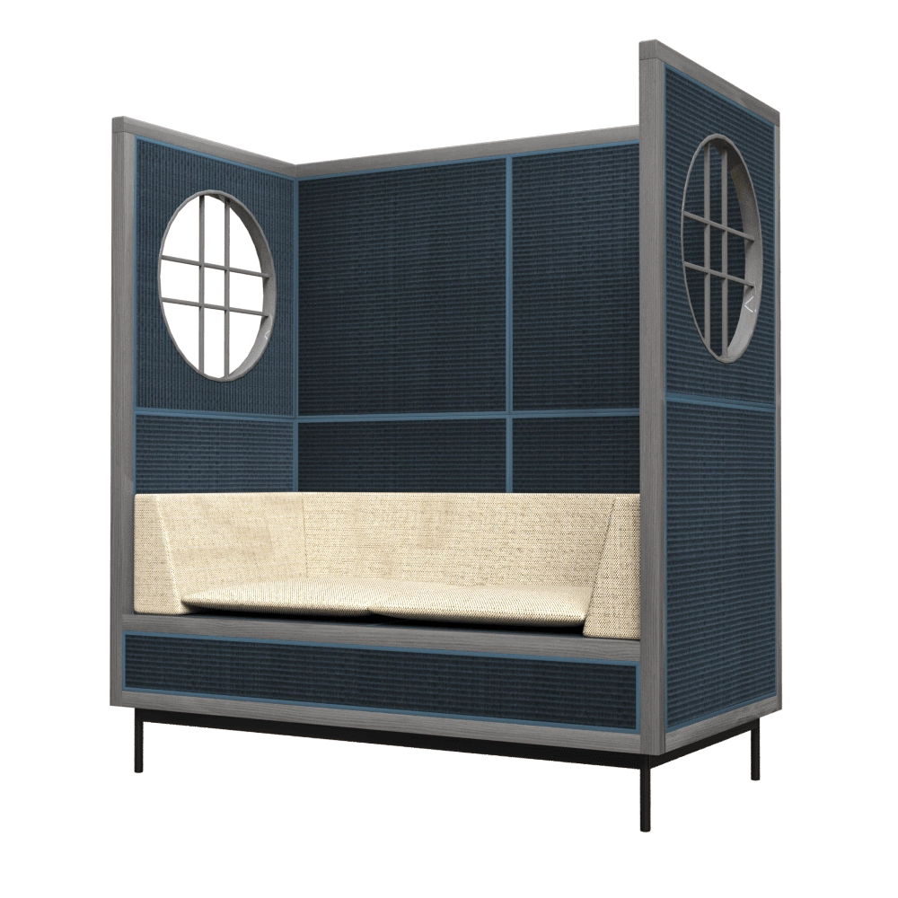 Look into Nature - Sofa Tenzan 2 seater 3D Model