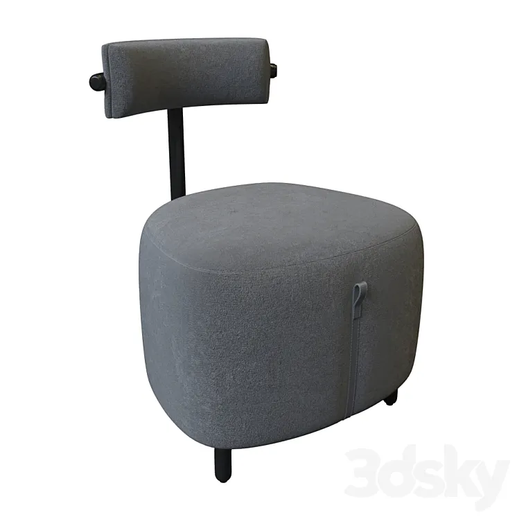 Loop Dining Chair 3D Model Free
