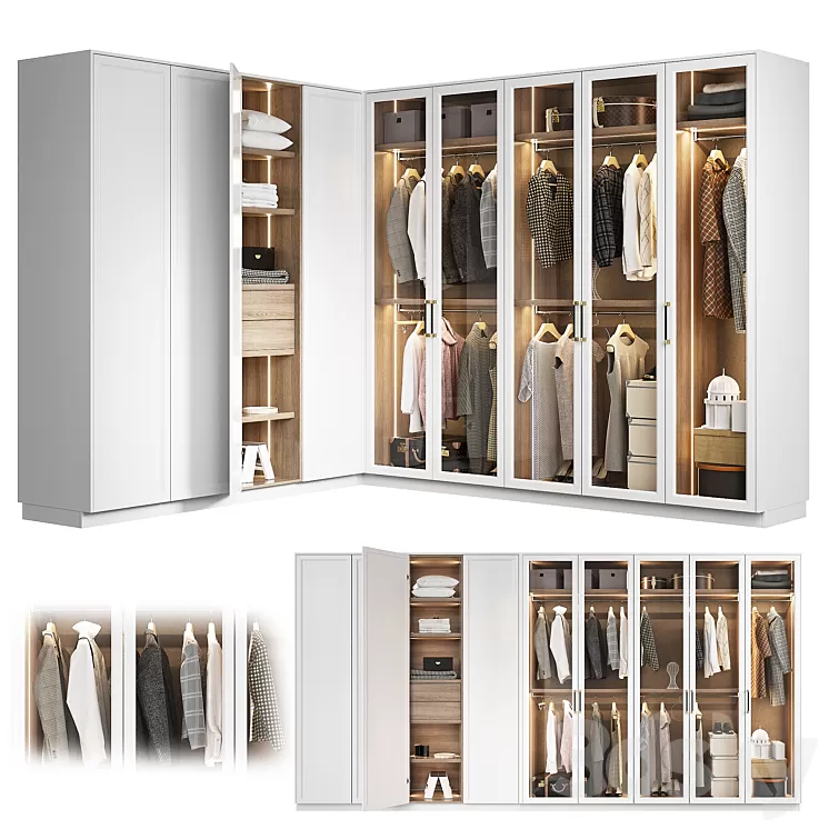 L'ORIGINE Aeterna Wardrobe 3D Model