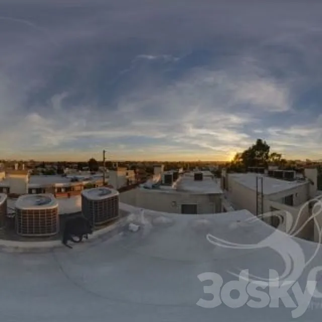 Los Angeles Sunset 3DModel