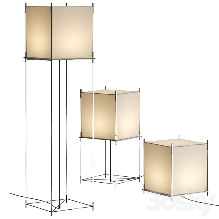 Lotek Xs by Hollands Licht Floor Lamp 3D Model Free