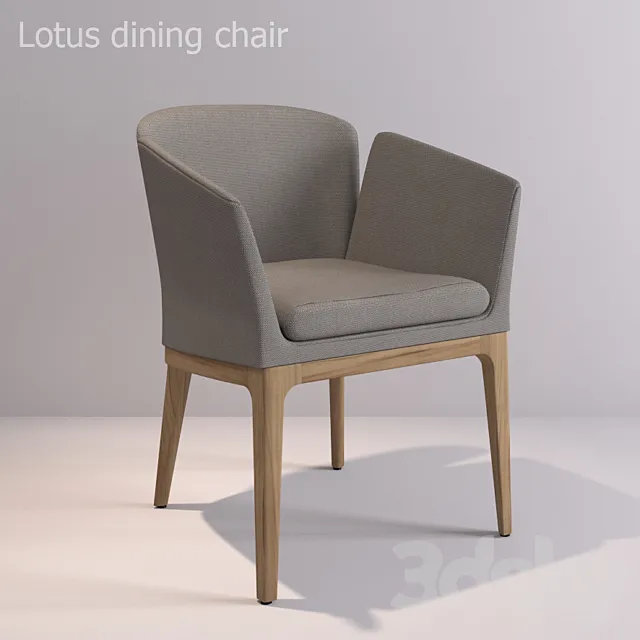 lotus dining chair 3D Model