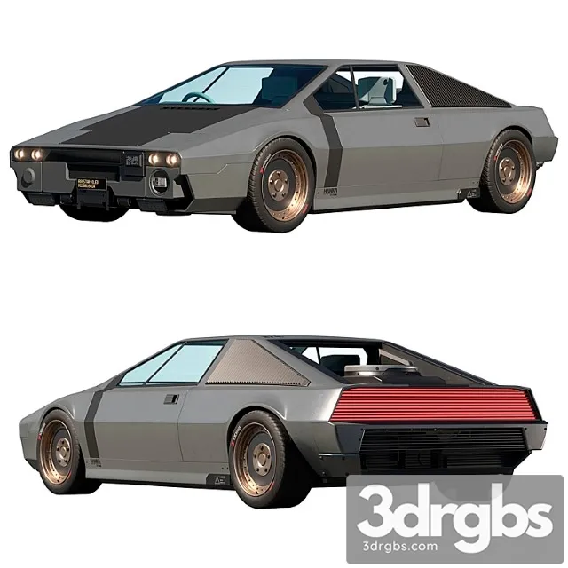 Lotus esprit s3 1981 cyberpunk