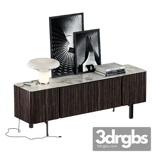 lou sideboards 2018 set 3D Model Free