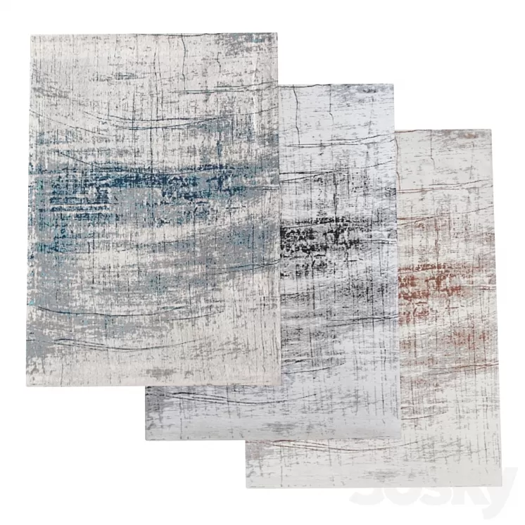 Louis de poortere carpets from Mad Men Griff collection 3D Model