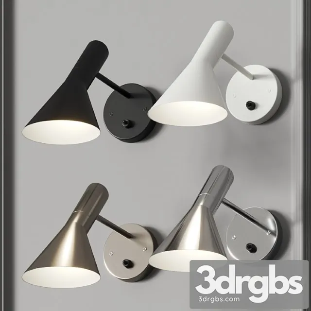 Louis poulsen aj wall lamps 3D Model Free