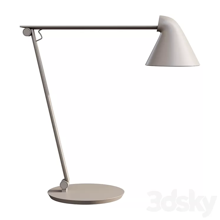 LOUIS POULSEN NJP BUREAULAMP table lamp lamp 3D Model