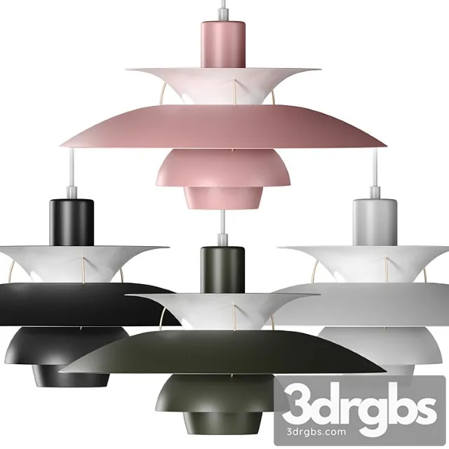 Louis Poulsen PH 5 Pendant Light 3D Model Free