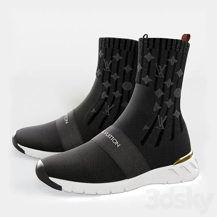 louis vuitton AFTERGAME SNEAKER BOOT 3D Model