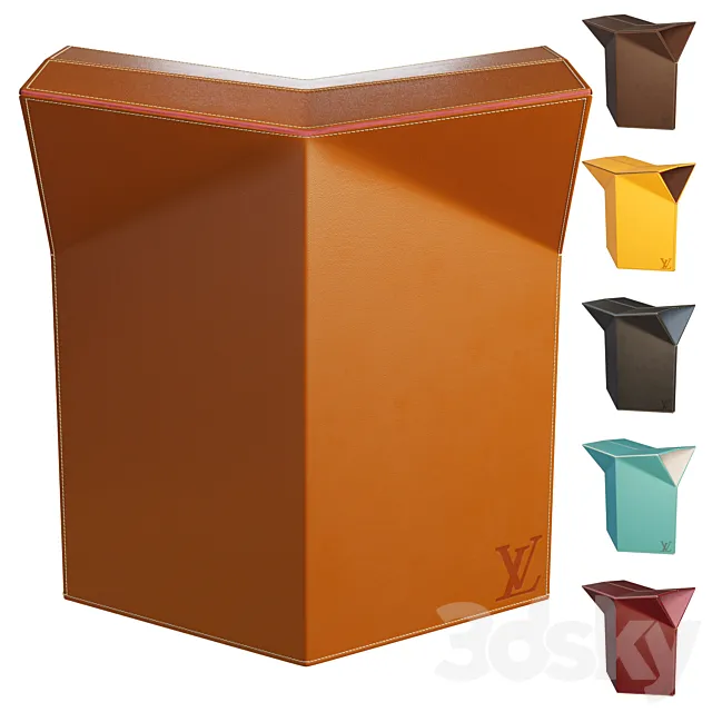 Louis Vuitton STOOL BY ATELIER OÏ 3D Model
