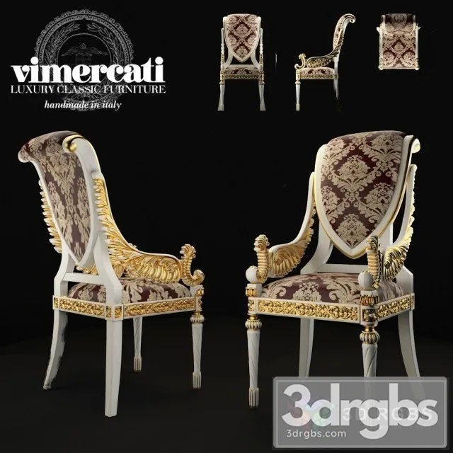 Louis XVI Vimercati Chair 3D Model Free