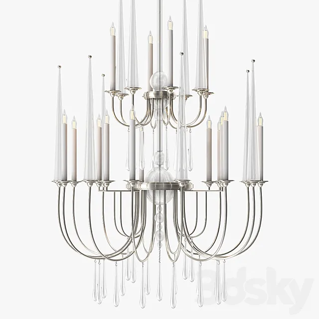Louise Bradley Venezia Chandelier 3DModel
