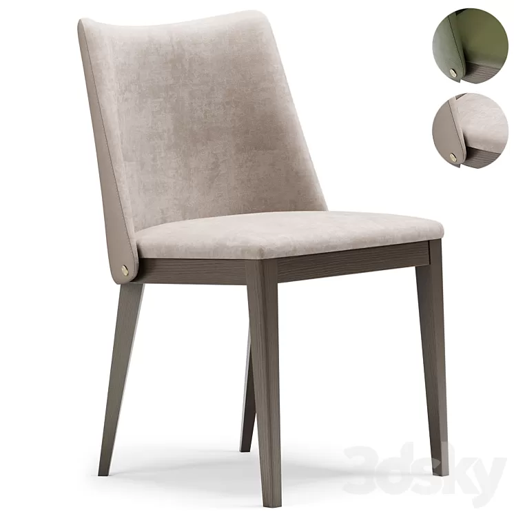 LOUISE chair - Domkapa 3D Model Free