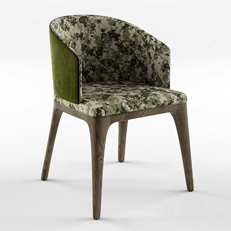 Louise Opera Contemporary Chair 3D Model