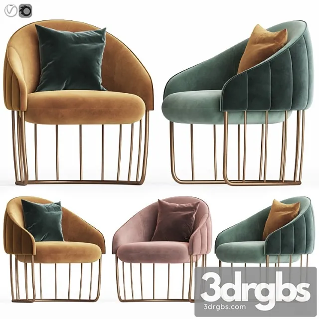 Lounge Chair 98 3D Model Free