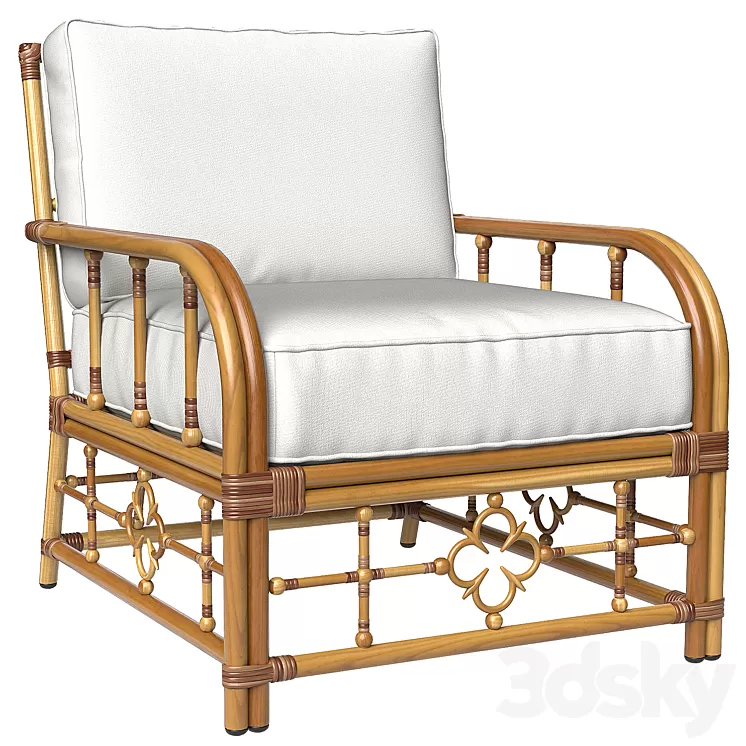 Lounge chair Mimi 3D Model